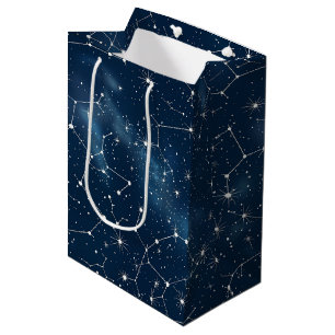 Celestial Constellation - Starry Night (4) Medium Gift Bag