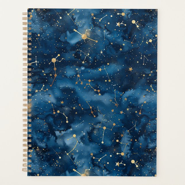Celestial Constellation - Starry Night (7) Planner (Front)