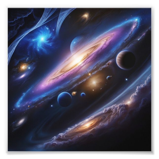 celestial convergence  photo print (Front)