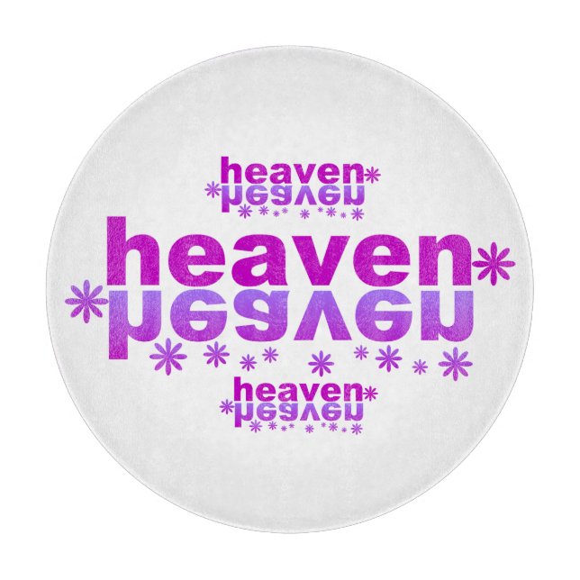 Celestial Cool  Cutting Board (Front)