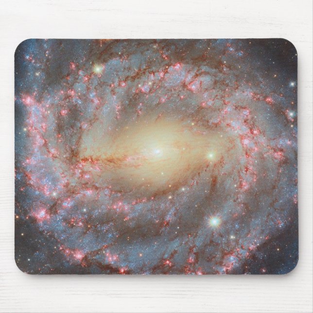 Celestial Cosmic Galaxy Desk Mat Mouse Pad (Front)