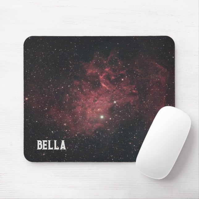 Celestial Cosmic Galaxy Pattern Mouse Pad (With Mouse)