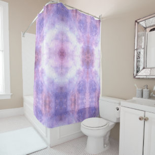 Celestial Cosmic Galaxy Pattern Shower Curtain