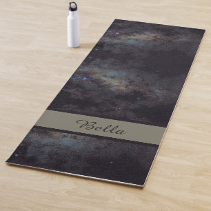Celestial Cosmic Galaxy Pattern Yoga Mat