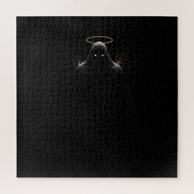 Celestial Creature Staring At You in the Darkness Jigsaw Puzzle (Vertical)
