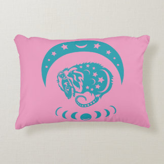 Celestial Crecent Moon Possum Whimsical Nature Decorative Cushion