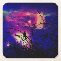 Celestial Crow Coaster