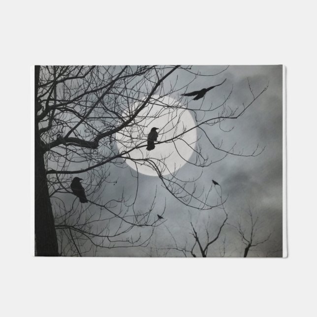 Celestial Crows Doormat (Front)