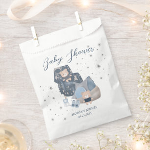 Celestial Cute Bear Stars Baby Shower Favour Bags