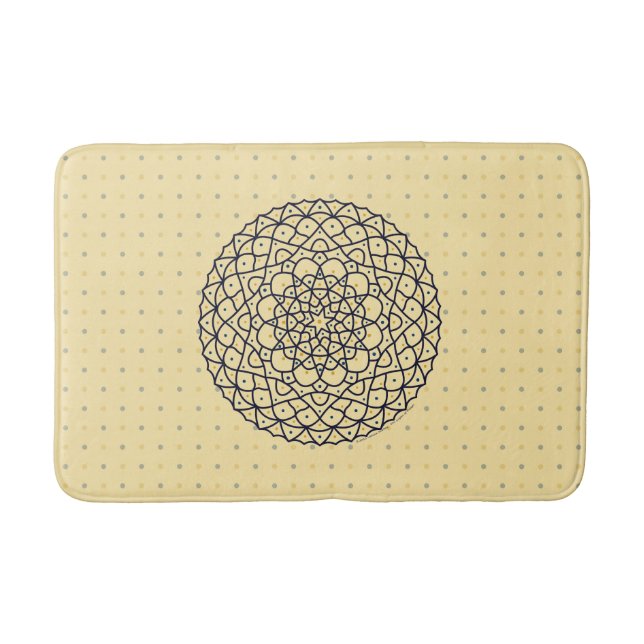 Celestial Day Bath Mat (Front)