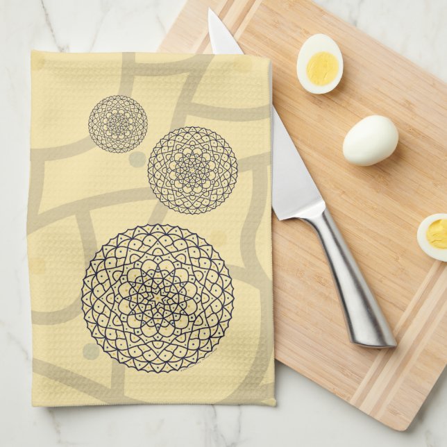 Celestial Day Hand Towel (Quarter Fold)