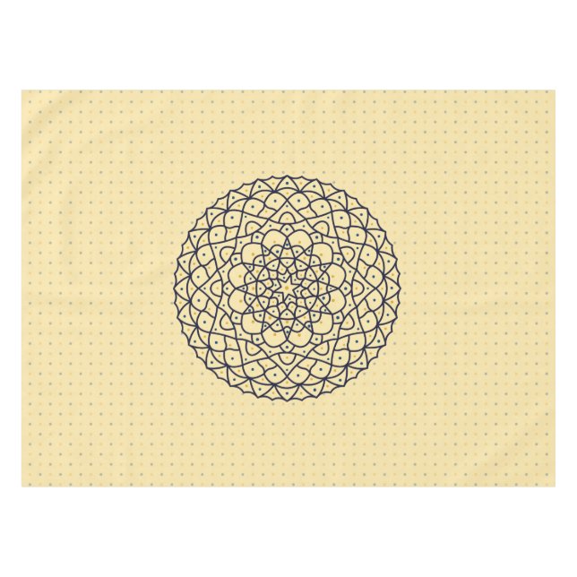 Celestial Day Tablecloth (Front (Horizontal))