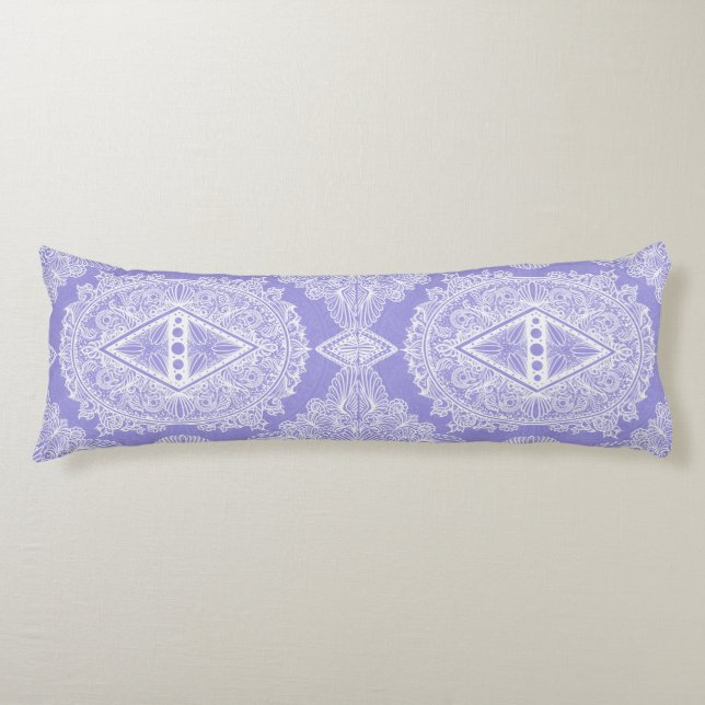 Celestial Diamond Mandala Body Cushion (Front)