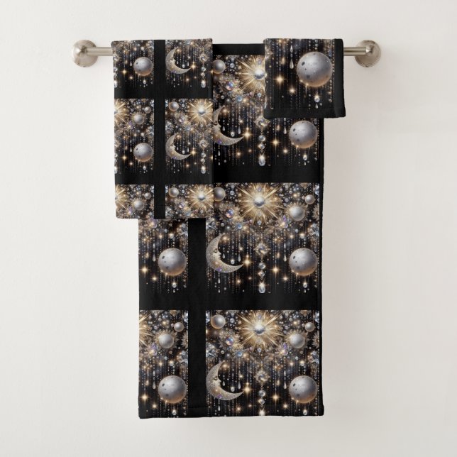 Celestial Diamond Towel Set (Insitu)