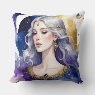 Celestial Divine Feminine Spiritual Coffee Cup Cushion