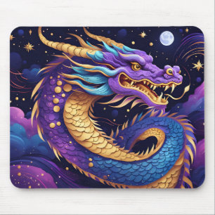 celestial dragon mouse pad