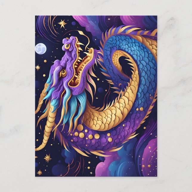 celestial dragon postcard  (Front)
