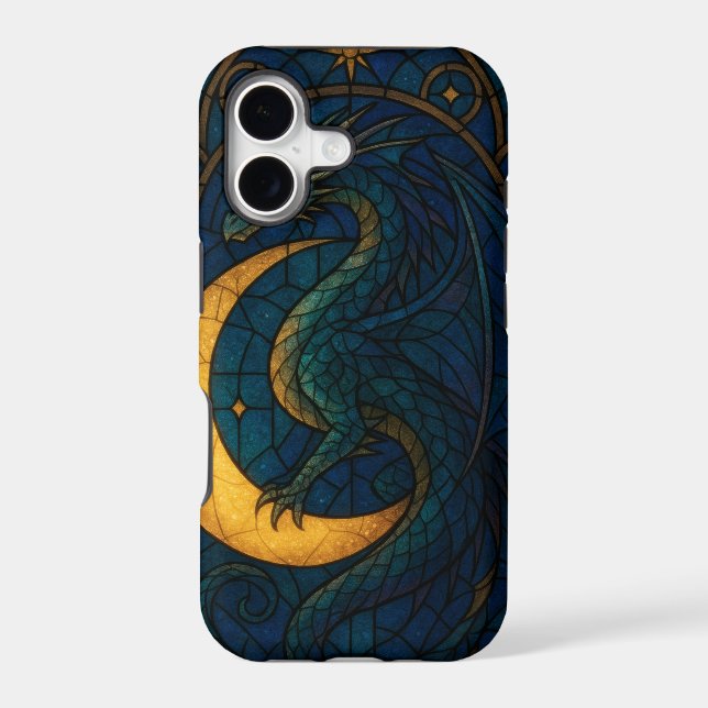 Celestial Dragon Stained Glass (Back)