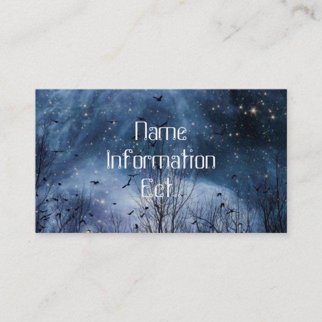 Celestial Dream Business Card (Front)