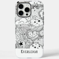 Celestial Dreams Doodles Personalised