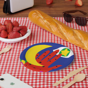 Celestial Dreams Paper Plate