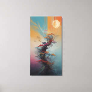 Celestial Dreamscape Canvas Prints: A Fusion of Et Print