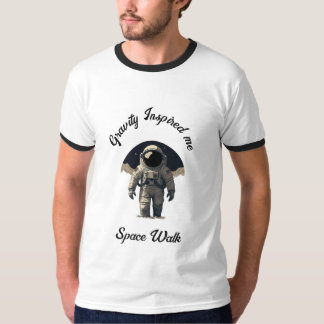 Celestial Drift: Gravity-inspired T-shirt Designs
