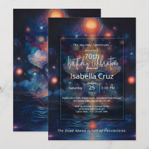Celestial Drift   Visionary Design Invitation