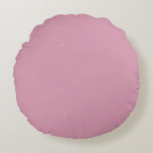 Celestial Dust & Starlight Texture Pattern Round Cushion