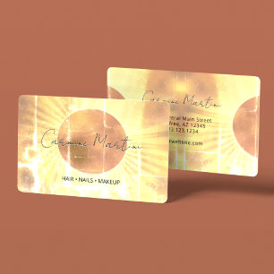 Celestial Eclipse Tie Dye Business Card