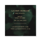 Celestial Emerald Crescent Moon