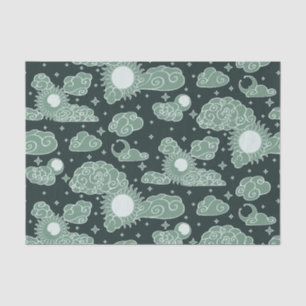 Celestial Engraving Toile (Cosmic Nebula) Tissue Paper
