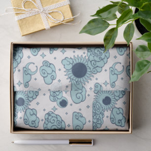 Celestial Engraving Toile (Luna Porcelain) Tissue Paper