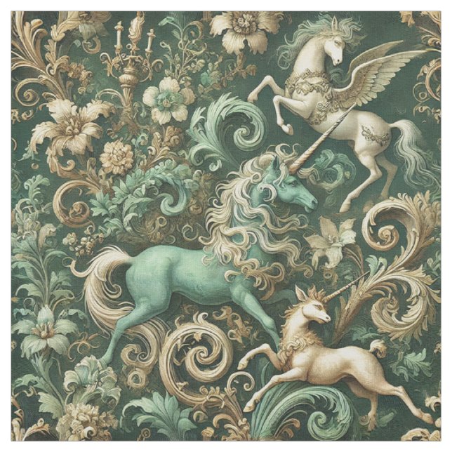 Celestial Equinox – Gothic Statement Tile Fabric (Swatch)