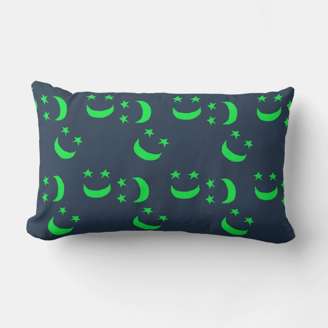Celestial Faces pillow (Front)