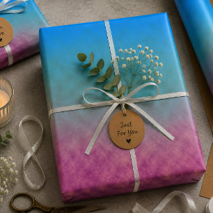 Celestial Fade Wrapping Paper Sheet