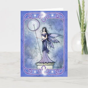 Celestial Fairy Blank Greeting Card