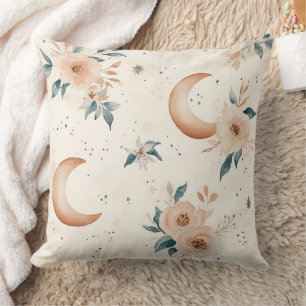 Celestial Floral Pattern (1) Cushion
