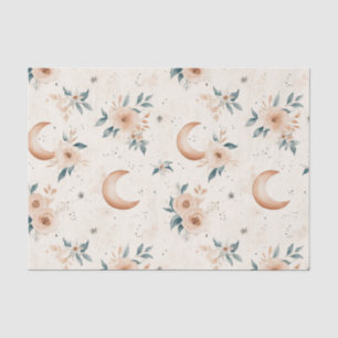 Celestial Floral Pattern (1) Tissue Paper