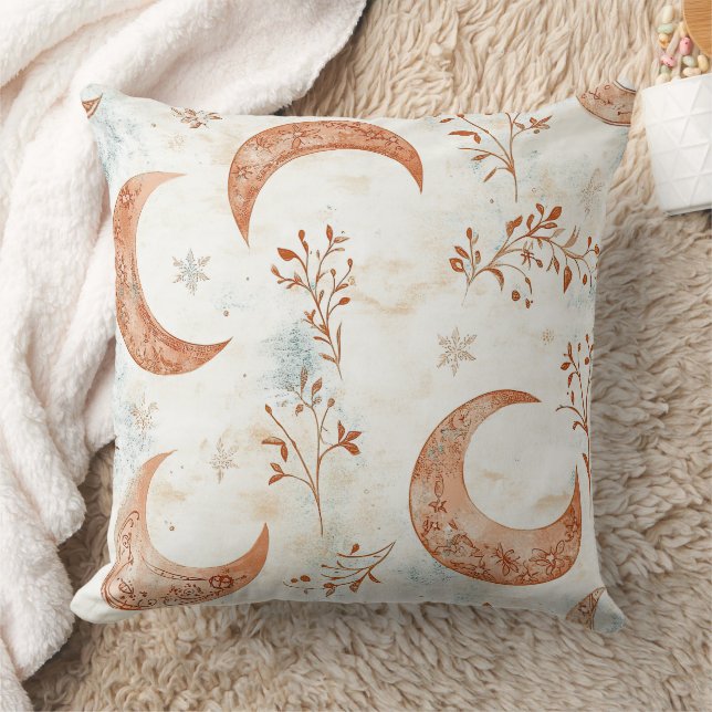 Celestial Floral Pattern (5) Cushion (Blanket)