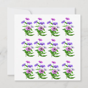 Celestial Floral Spiritual Minimalist Design Holiday Card