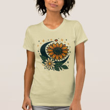 Celestial Flower Women's Slim Fit T-Shirt