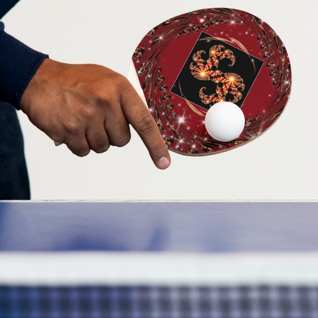 Celestial Galactic: Focused Precision & Gratitude  Ping Pong Paddle (Insitu)