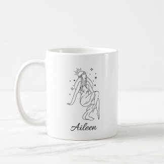 Celestial goddess personalised Halloween Coffee Mug