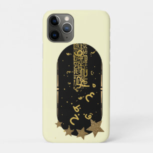 Celestial Gold Stars Chic iPhone 11 Pro Case