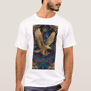 Celestial golden eagle art T-Shirt