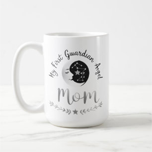 Celestial Guardian Mum Moon & First Journey Art Coffee Mug