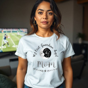 Celestial Guardian Mum   Moon & First Journey Art Tri-Blend Shirt