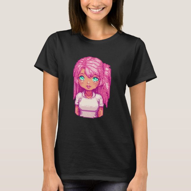 Celestial Guardian pink girl T-Shirt (Front)