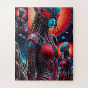 "Celestial Guardian: The Cosmic Protector" Jigsaw Puzzle